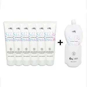 CMS 에일리 실크터치 컬러링 크림 120g 6개 (+산화제1000ml)