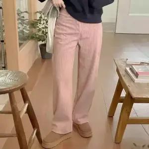 [코코블랑] 벨로 밍크기모 코듀로이 팬츠(길이선택)