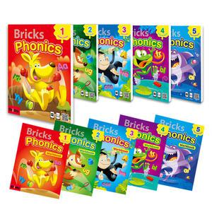 [T멤버십10%+선물] 브릭스 파닉스 Bricks Phonics 1 2 3 4 5  워크북