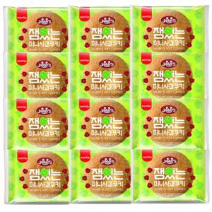 삼립 잼있는 미니사과쿠키 16g x 60개 /밤만쥬 누네띠네 벌크 사과쨈쿠키 미니약과