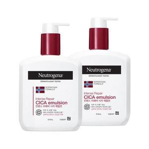 뉴트로지나 인텐스 리페어 시카 에멀젼 310ml 건성 2개