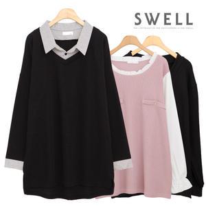 66~120 데일리룩 빅사이즈 롱 티셔츠 원피스 빅사이즈 여성의류