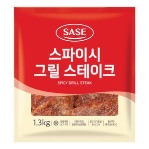 사세 스파이시 그릴 스테이크 1.3kg 1팩