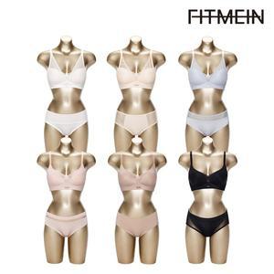 [비비안]핏미인 라이크라 라인리스 퍼펙트쿨맥스 여성속옷세트 12종