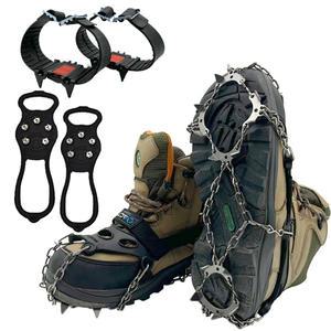 국내생산 아이젠 남여공용 4p 13p 미끄럼방지 탈부착 눈길 스파이크