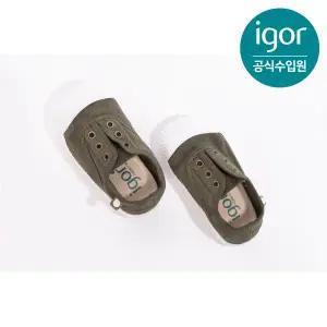 [롯데백화점]이고르 [이고르] 베리 스니커즈 카키 by 트래드후스 IGSNE1G0GK