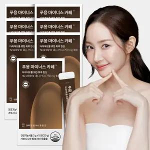 닥터블릿 푸응 마이너스 카페 가르시니아 다이어트 커피 보조제 7박스