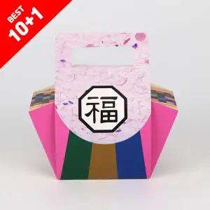 [선물텐테이 명절 10+1이벤트]단체 행사 간식 복주머니 선물 MA03 명절 설날 추석 놀이 가족 학교 학원 교회 청소년 수련원 학교 학생 응원 Wee클래스 과자꾸러미 옛날과자 이