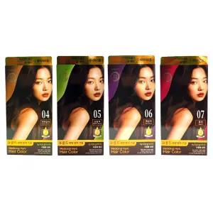 댕기머리 뉴골드 한방 칼라크림 염색약