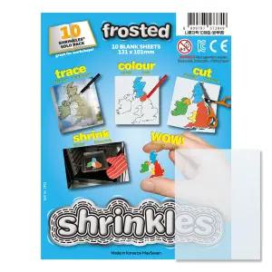 [반투명/나혼자팩] 신기한 마술 종이 슈링클스 작은종이 나혼자팩 (10매)