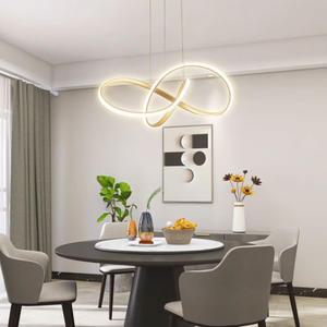 라인 펜던트 주백색 4000K 뫼비우스 물망초 삼성칩