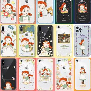 갤럭시A9프로 A90 X커버5 점프2 점프3 퀀텀3 빨강머리 안녕 앤 클리어 투명 젤리 휴대폰 케이스