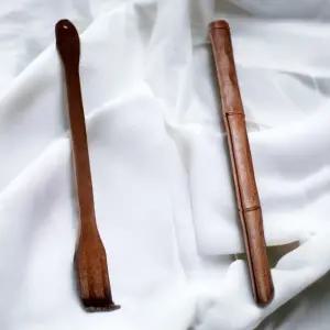 하인백 재질 국내산 죽비/효자손 세트 등긁개 죽봉 마사지기기 핸디안마기 핸드안마기 건강선물