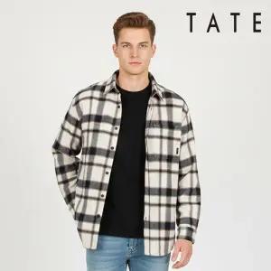 [테이트] 남성세미오버핏체크포인트셔츠_KABW9MRC020