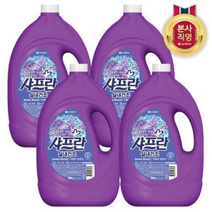 샤프란 실내건조 아로마 브리즈 3.1L X 4개