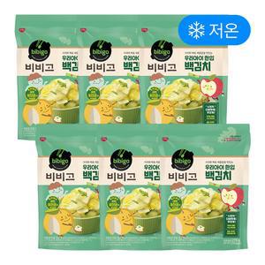 CJ비비고 우리아이 백김치 270Gx6개