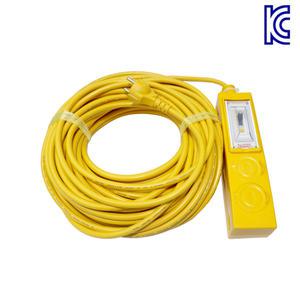 신성 국산 누전차단기 산업용 연장선 2구 1.5SQ 30호 작업선 멀티탭