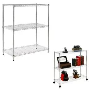 조립식 메탈 선반 와이어 랙 다용도 철제 베란다 900 베란다선반 조립식선반 메탈렉