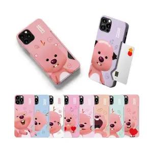 갤럭시 S24 S23 S22 S21 S20 케이스 플러스 울트라-잔망루피 빅페이스 시즌1 카드 3D곡면하드 케이스