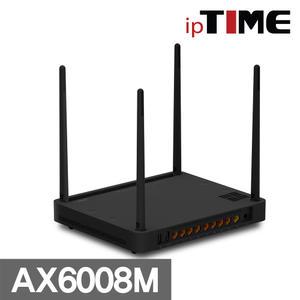 ipTIME AX6008M 유무선 8포트 기가 공유기 AX6000 지원
