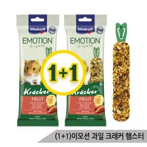 (1+1)비타크래프트 이모션 과일 크래커 햄스터 112g