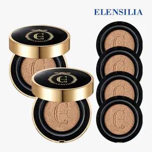 [신세계라이브쇼핑][엘렌실라]에스카르고 에센스 커버 쿠션 프리미엄 본품2개 + 리필4개