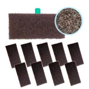 라이노 밀대 걸레용 사각 리필패드 10개 사각패드 리필 바닥 청소 찌든때 제거 교체용