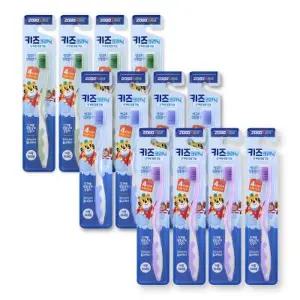 [텐바이텐]2080 어린이칫솔 키즈 크리닉 4단계 칫솔 12개