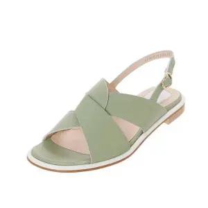 [NS홈쇼핑][소다] 소다제화 여성 베이직 세미드레스 샌들 연두색 ALD408 LS-67..