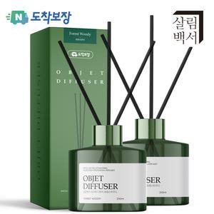 원쁠원 살림백서 오브제 디퓨저 210ml 런드리코튼 실내 아로마 방향제 화장실 인테리어