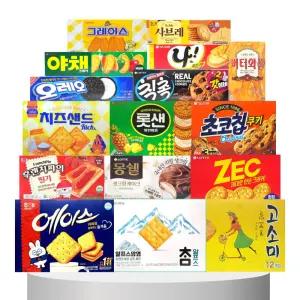 [판다네 마켓] 육만 과자 C세트 회사 사무실 탕비실 세미나 단체선물 학교 학원 어린이집 다과 간식