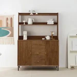 토니오 고무나무 1200 중앙 서랍 주방수납장+상부장 DLA148