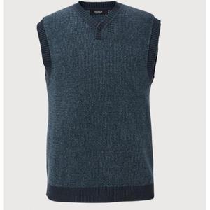 트레몰로 HC09 니트 조끼 베스트 (주)세정 남성 가을 겨울 고급 울 혼방 터콰이즈그린