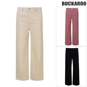 [여주점][버커루]여성 스판 코듀로이 스트레이트 팬츠 바지(B244PT900P)