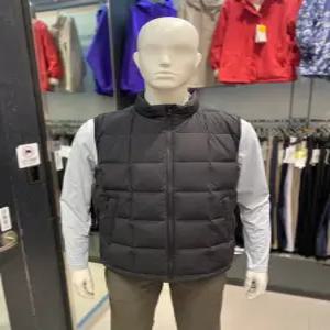 [마운티아] 남성 겨울 무봉제 퀼팅 아토튜브엠퍼다운베스트 3 1MQVSW4003-BK