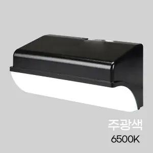 데이타임 외부벽등 LED 삼각형20W 블랙 주광색 IP65