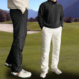 남성 골프 패딩 바지 남자 겨울 골프웨어 라운딩 팬츠 골프복 웰론 보온 슬랙스