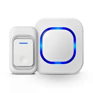 무선 초인종 멜로디 현관 도어벨 차임벨 대문 사무실 요양원 병원 간병 공장 호출벨 설치 송수신 생활방수