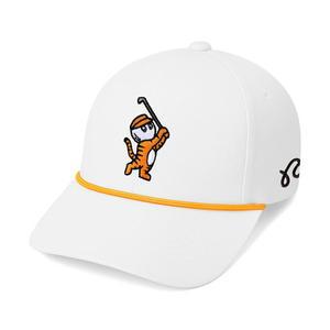 [말본골프]말본 타이거 버킷 스냅백 볼캡 모자 화이트 M-7887-WHT