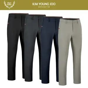 [김영주 골프][봄가을용] 남성 스판 일자핏 골프 팬츠 MP6031