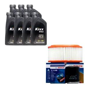 포터2 디젤 엔진오일 킥스 파오 0W30 7리터 보쉬 오일필터 에어필터 PAO