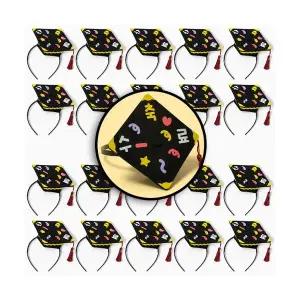 학사모 만들기 펠트 머리띠 20개 수료