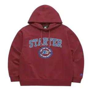 [스타터 블랙라벨]사이드립 스웨트 후디 (버건디) SA241IHD10_BUG