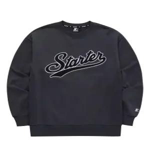 [스타터 블랙라벨]사이드립 스웨트 셔츠 (차콜) SA241IMM02_CHC