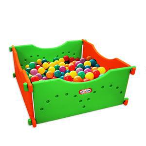 조립식볼풀장 4p 미니 사각 플레이매트 안전가드 발달센터 베이비카페 유치원 키즈돔 교회