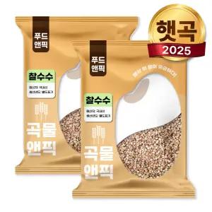 곡물앤픽 25년 국산 찰수수 4kg(2kg+2kg) 국내산 햇수수