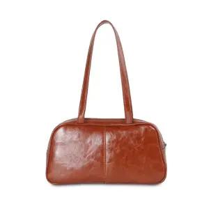 긴사각 무지 숄더백 비건가죽 심플 지퍼 박스백 20대여성