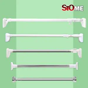 스토움 강력 압축봉 암막커튼 못없이 커튼봉 초강력 압축 커텐봉 길이조절 걸이 360cm 길이확인필수