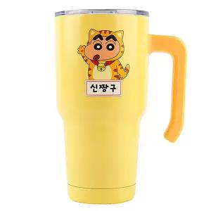 [보리보리/오키즈]짱구 텀블러-냥냥 핸디스텐 880ml YP9343 (S0133)