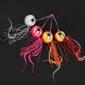 쿠미 참돔 유동식 타이라바 헤드 스커트 세트 120g